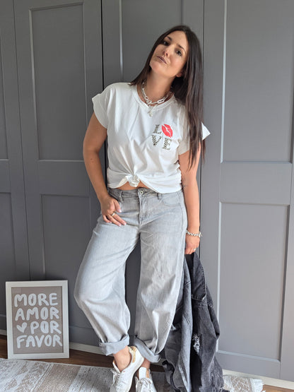 Barrel Jeans Grey