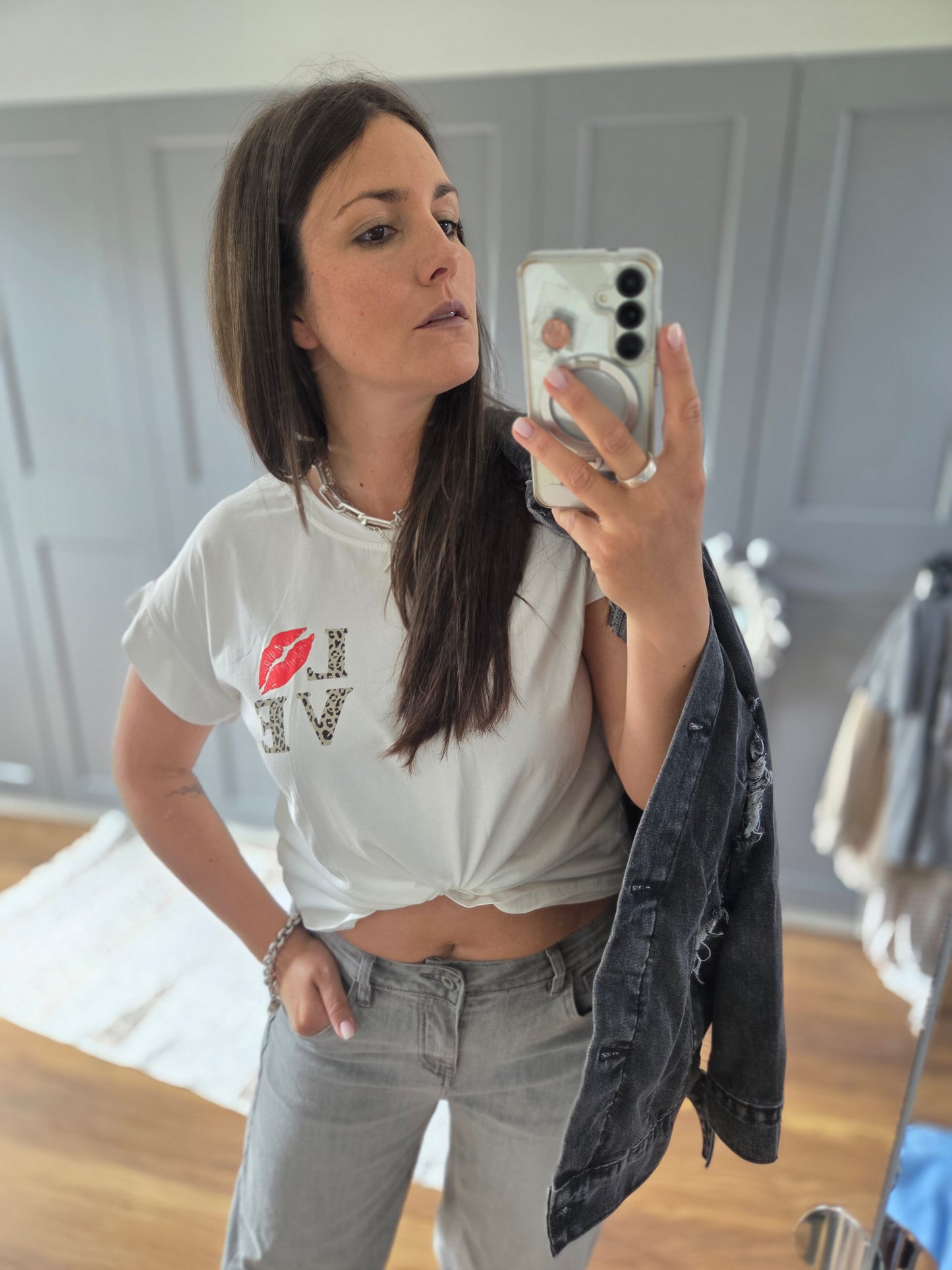 Barrel Jeans Grey