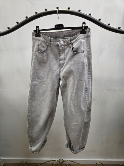 Barrel Jeans Grey